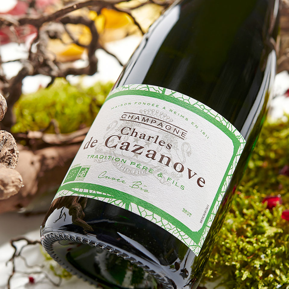 Champagne Charles de Cazanove Cuvée Bio